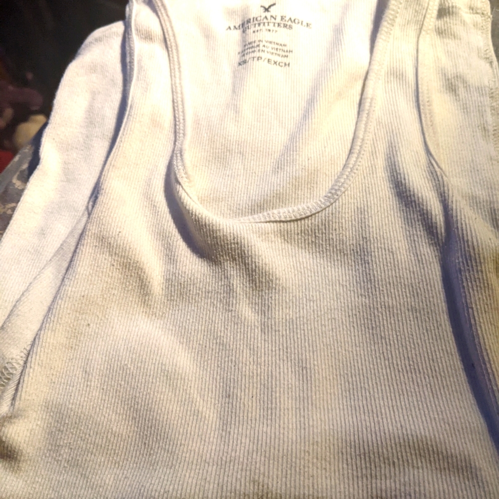 Wife Beater white tank top
